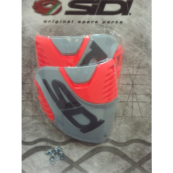 SIDI Sidi Crossfire 3 Shin Plate Leg Protector Ash/Red Flo